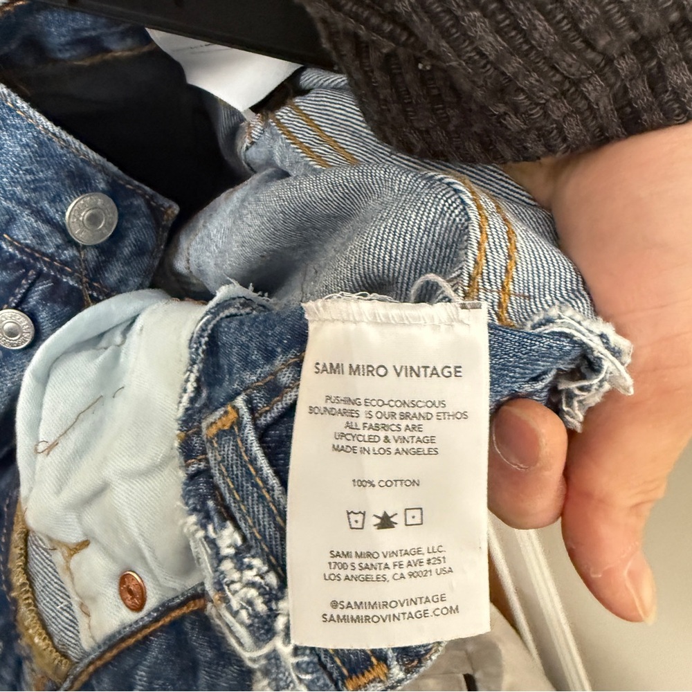 Porterhouse Jeans in Vintage Denim
SAMI MIRO VINTAGE size 24 brand new - Picture 7 of 9